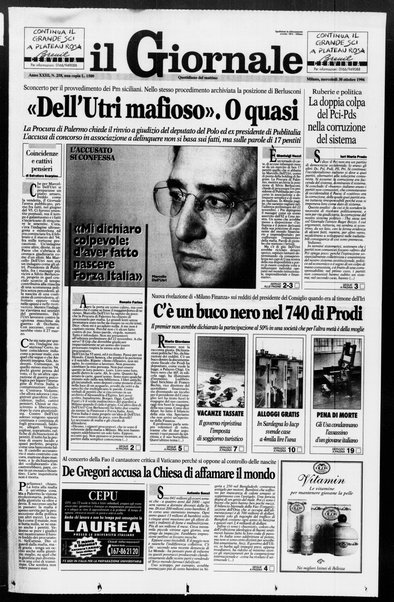 Il giornale : quotidiano del mattino